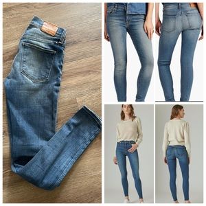 Lucky Brand Brooke Skinny Candiani Denim Jeans